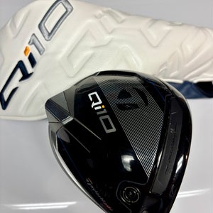 Men's 2024 TaylorMade Qi10 Right Handed Driver Stiff Flex 10.5 Loft (Used)