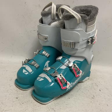 Used Nordica SPEED MACHINE J3 Womens DH Ski Boot Teal 255 MP - M07.5 - W08.5 11855-S000196584