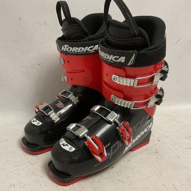 Used Nordica SPEED MACHINE 70 Mens DH Ski Boot Black And Red 265 MP - M08.5 - W09.5 11855-S000196571