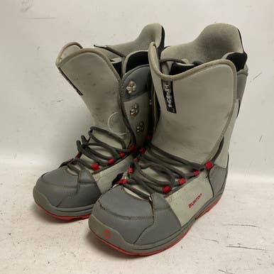 Used Burton MENS TRIBUTE Mens Snowboard Boots Grey Senior 14 11855-S000196559