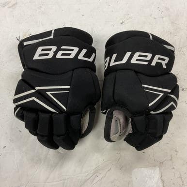 Used Bauer MS-1 Youth Gloves Black 8" 11855-S000196543