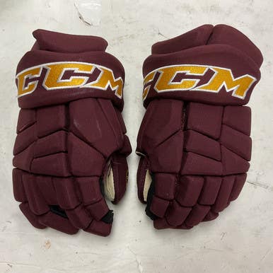 Used CCM HGSTPP PRO Senior Gloves Maroon 14" 11855-S000196524