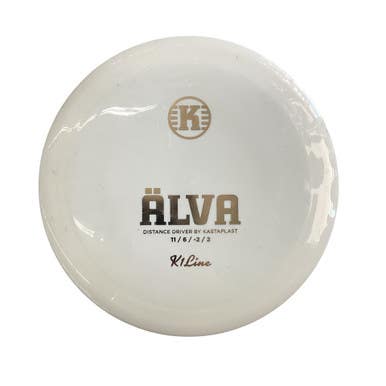 Used Kastaplast ALVA Disc Golf Driver White 11760-S000085529