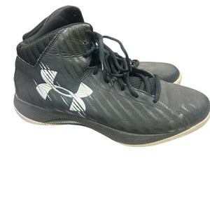 Used Under Armour Basketball Shoes M Black Senior 12 11862-S000092049