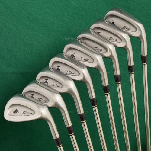 Titleist DCI 962 3-PW Iron Set Precision Rifle Tour Flighted FCM 5.5 Regular