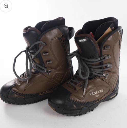 Size M 8.0 (W 9.0) Vans Hi-Standard OG Snowboard Boots (Used)