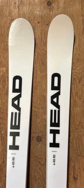 HEAD WC Rebels e-GS RD 181 cm Racing Skis With Bindings Max Din 14