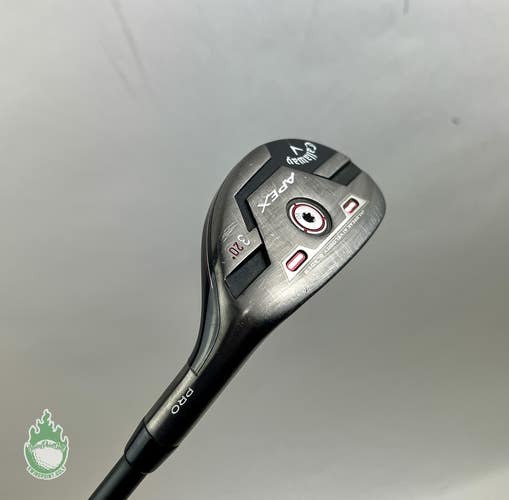 Right Handed 2021 Callaway APEX Pro 3 Hybrid 20* 80g Extra Stiff Graphite Golf