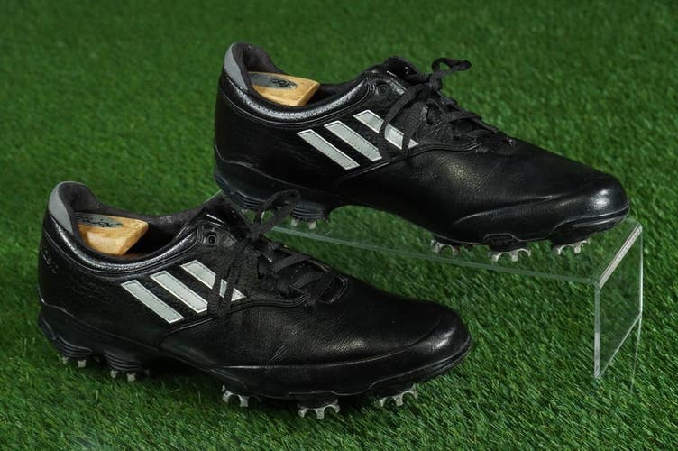 ADIDAS ADIZERO GOLF SHOES MENS 9.5 SPIKED, BLACK ~ 674912