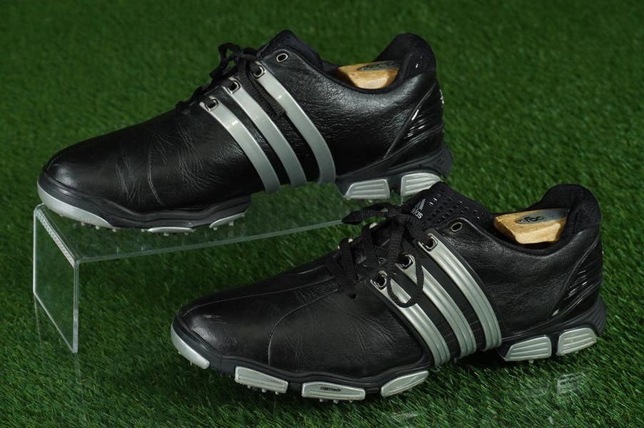 ADIDAS TOUR 360 4.0 GOLF SHOES MENS 9 SPIKED, BLACK / SILVER ~ 816227 |  SidelineSwap | Buy and Sell on SidelineSwap