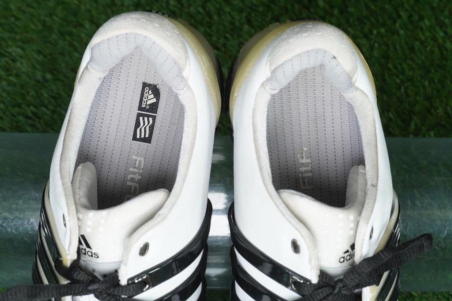 ADIDAS TOUR 360 4.0 GOLF SHOES MENS 9 SPIKED, WHITE / BLACK ~ 816336 |  SidelineSwap | Buy and Sell on SidelineSwap