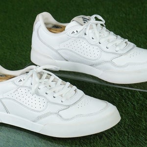 ADIDAS RETROCROSS 25 GOLF SHOES MENS 9 SPIKELESS, WHITE ~ IH3396