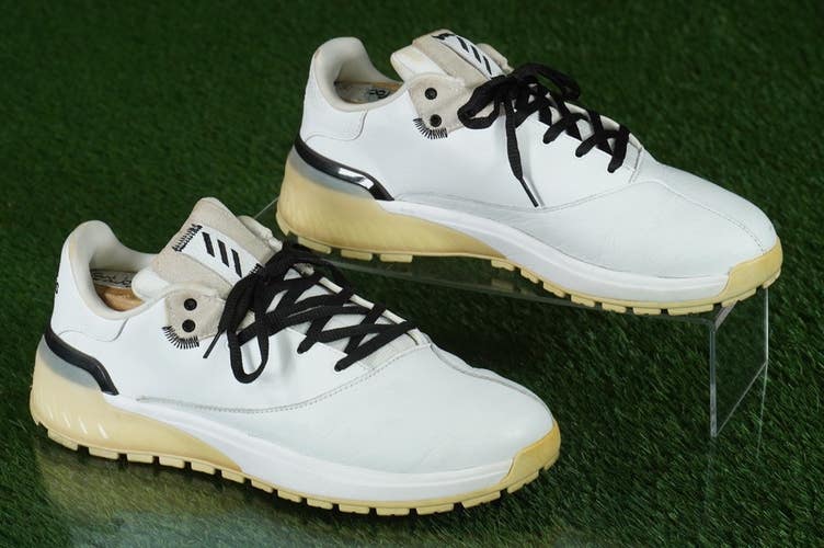 ADIDAS REBELCROSS GOLF SHOES MENS 9 SPIKELESS, WHITE / BLACK ~ GV9771