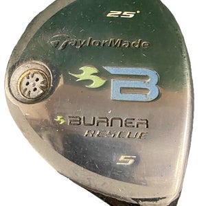 TaylorMade Burner Rescue 5 Hybrid 25* RH 50g Reax Ladies Graphite 38" New Grip