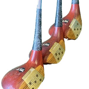 MacGregor MT Wood Set Driver,3w,4w Men's RH MT Lite 2 Regular Flex Steel HC's