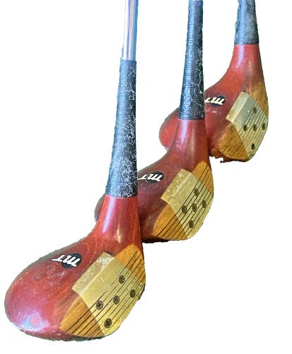 MacGregor MT Wood Set Driver,3w,4w Men's RH MT Lite 2 Regular Flex Steel HC's