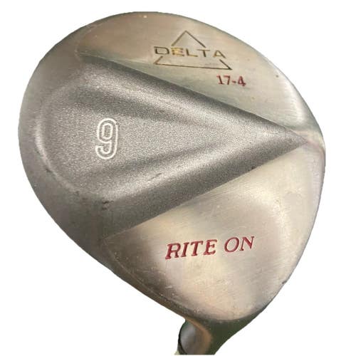 Delta Rite On 9 Wood 27* PowerFlo Ladies Graphite 39" New 360 Velvet Grip RH