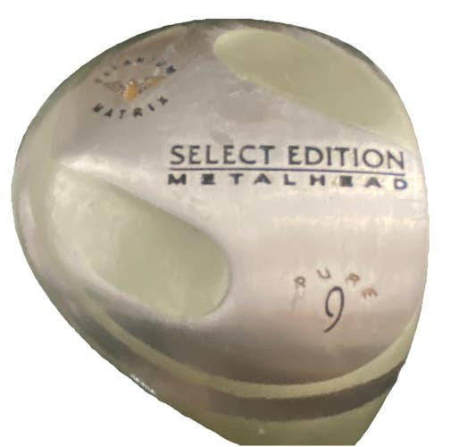 Select Edition Metalhead Oversize Ti 9 Wood 27* RH Ladies Graphite 39" New Grip