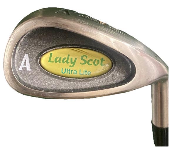 Lady Scot Ultra Lite A Gap Wedge 52* RH Ladies Graphite 35.5" New Velvet Grip