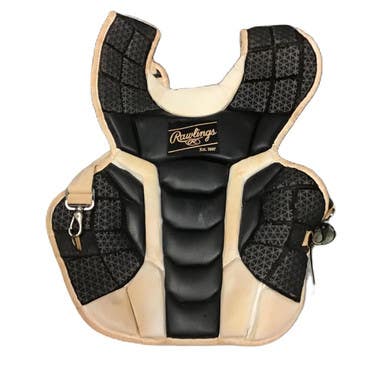 Used Rawlings Mach Catchers Chest Protector Black Intermediate 11730-S000068601