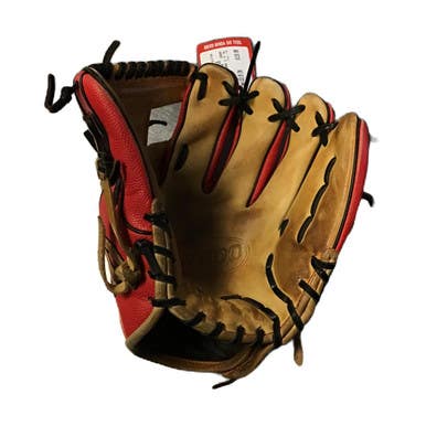 Used Wilson 1786 BB/SB Glove RH Throw Red 11 1/2" 11730-S000068259