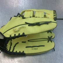 Used DRIBBLEUP BB/SB Glove RH Throw Yellow 11 1/2" 11339-S000197333