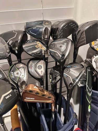 Men's 2024 Ping Right Handed Clubs (Full Set) Stiff Flex 6 Pieces (Used)