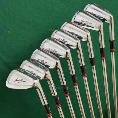 Ben Hogan Apex '92 Ft Worth TX Forged 3-EW Iron Set Factory Apex 4 Steel Stiff