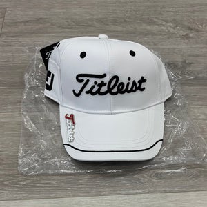 White Adult Unisex One Size Fits All Titleist Hat (New)