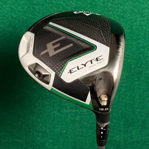 Callaway ELYTE Max Fast 12 Driver Project X Denali Blue 50G 5.5 Regular w/ HC