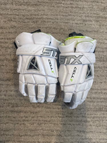 STX Cell V Lacrosse Gloves Large (Used)