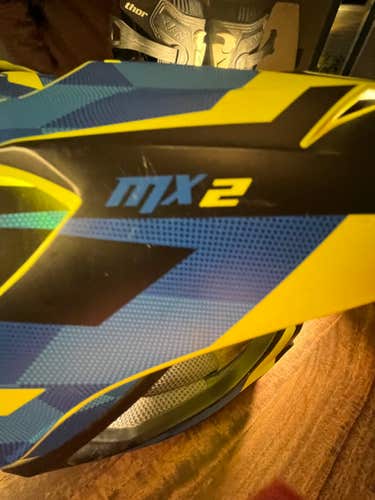 Men's Small HJC (Used) Motocross Helmet