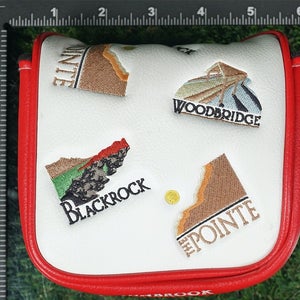 SUNBROOK GOLF CLUB SQUARE MALLET PUTTER HEADCOVER RH / LH ~ LOOK!!