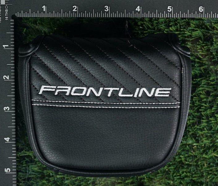CLEVELAND FRONTLINE BLACK MALLET PUTTER HEADCOVER RH, LH ~ LOOK!!