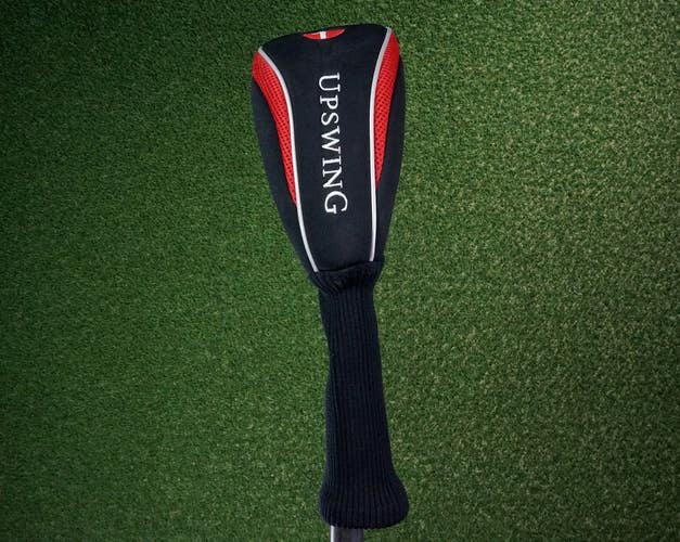 UPSWING GOLF 1 DRIVER HEADCOVER BLACK, RED ~ L@@K!!