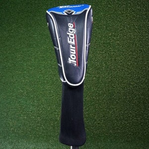 TOUR EDGE HOT LAUNCH 2 DRIVER HEADCOVER BLACK & BLUE~ L@@K!!