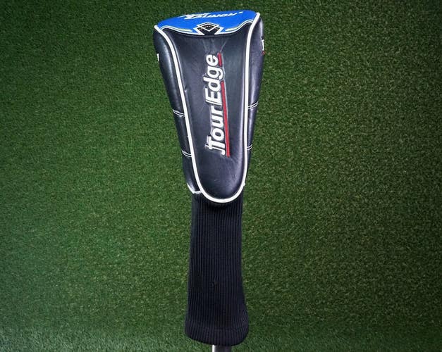 TOUR EDGE HOT LAUNCH 2 DRIVER HEADCOVER BLACK & BLUE~ L@@K!!