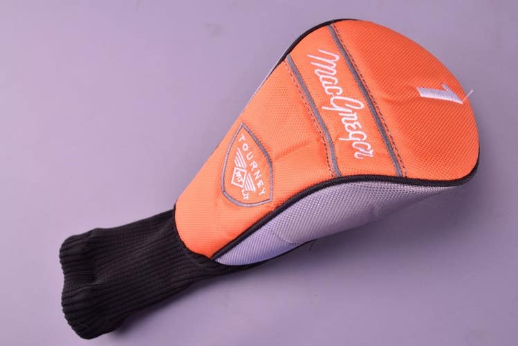 MACGREGOR TOURNEY MT JUNIOR KIDS DRIVER HEADCOVER ~ ORANGE ~ LOOK!!