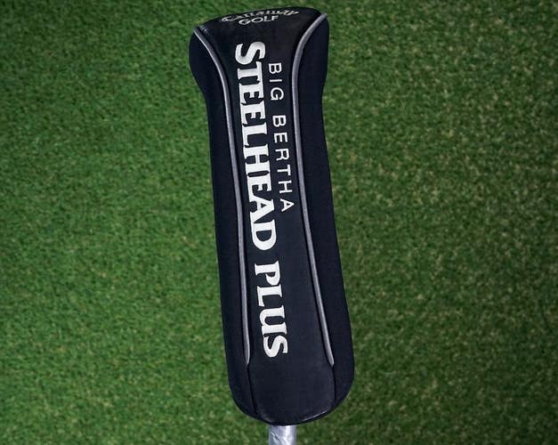 CALLAWAY BIG BERTHA STEELHEAD PLUS 1 DRIVER HEADCOVER ~ L@@K!!