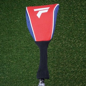 TOP FLITE 1 DRIVER HEADCOVER RED & BLUE ~ L@@K!!