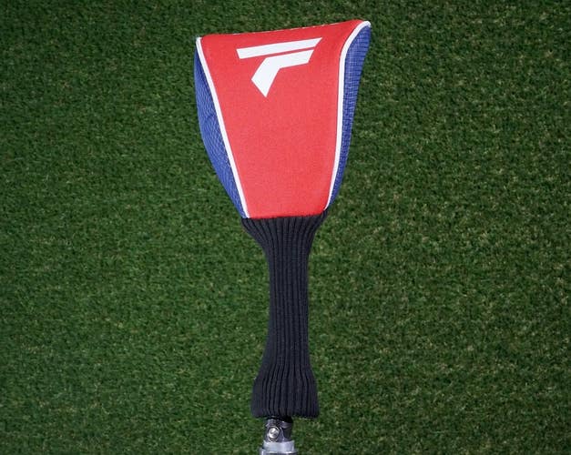 TOP FLITE 1 DRIVER HEADCOVER RED & BLUE ~ L@@K!!