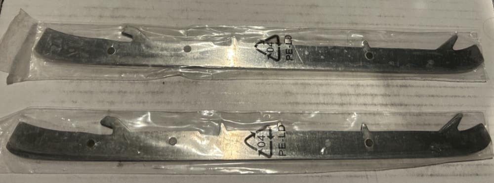 New Pro Bauer TUUK LS3G Vertexx Goalie steel Blades Edge Pair 8 8.5 272mm