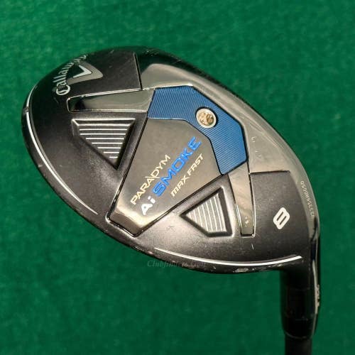 Callaway Paradym Ai Smoke Max Fast 33* 8 Hybrid Cypher Sixty 6.0 Stiff w/HC