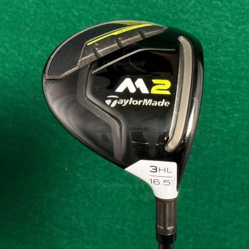 TaylorMade M2 2017 Fairway 16.5 3HL Wood Factory REAX 55 Graphite Regular