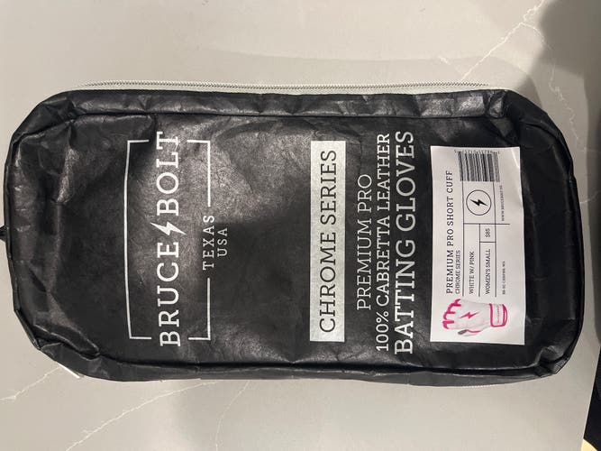 New Bruce Bolt Pink Women's Batting gloves