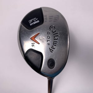 Callaway FT Hybrid 2008 5 Hybrid 26* Aldila NVS Hybrid 70g Ladies Graphite RH