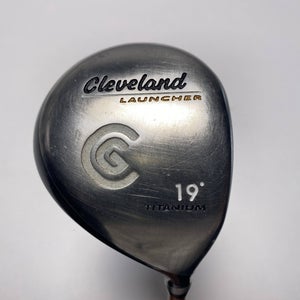 Cleveland Launcher Titanium 5 Fairway Wood 19* Launcher Gold 55g Regular Mens RH
