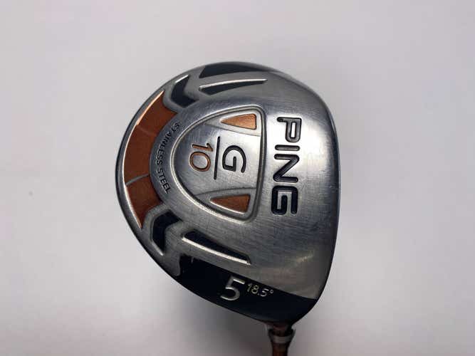 Ping G10 5 Fairway Wood 18.5* TFC 129 F Regular Graphite Mens RH