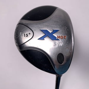 Callaway X Hot 2007 3 Fairway Wood 15* Fujikura Banzai 65g Stiff Mens RH