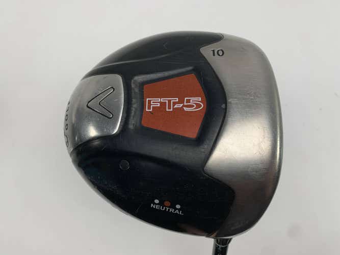 Callaway FT-5 Driver 10* Fujikura E Fit-On 150 150g Stiff Graphite Mens RH